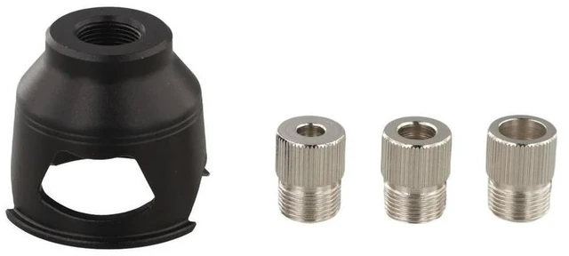 Main image of Black Drilling Locator Adjustable Depth Mechanism Aluminum Alloy Construction Furniture Making For Furniture Making