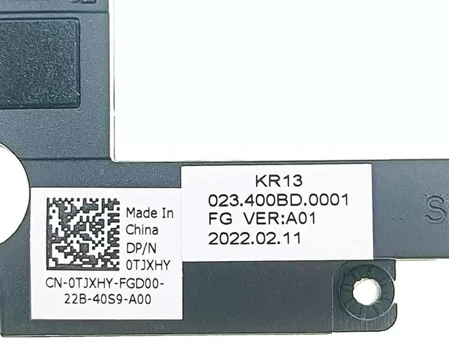 Alt view image 2 of 3 - CCZYF-0TJXHY For 7370 7373 7378 7570 P83G Laptop Built-in Speaker TJXHY Internal Speaker