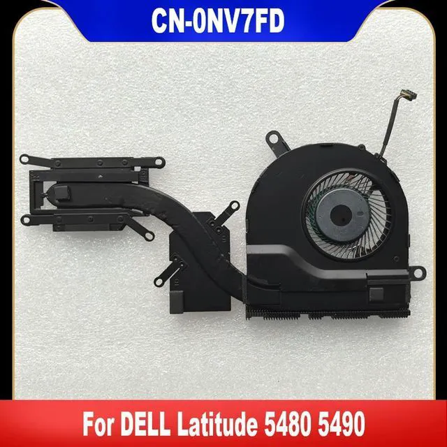 Main image of 0NV7FD For Latitude 5480 5490 Laptop CPU Cooling Fan Cooler Fan Heatsink Radiator NV7FD CN-0NV7FD