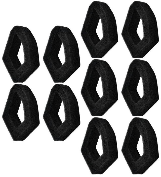 Alt view image 2 of 3 - 10 Pack GX35/140 Air Filter Foam For 4-Stroke Lawn Mowers - For 17211-Z0Z-000Garden Power Tool Accessories For Outdoor Garden Su