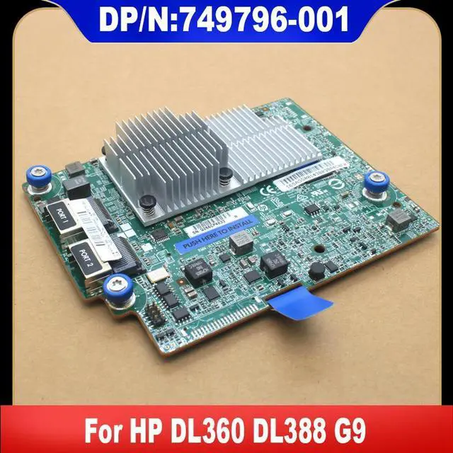 Main image of 726736-B21 749796-001 878643-001 P440AR Raid Card With 2G Cache FBWC For DL360 DL388 G9 Server