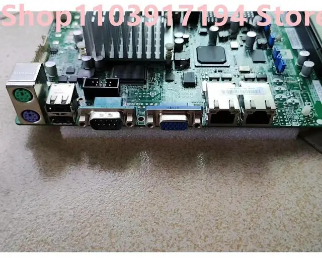 Alt view image 2 of 2 - D525 Mini itx industrial control server motherboard X7SPE-HF-D525