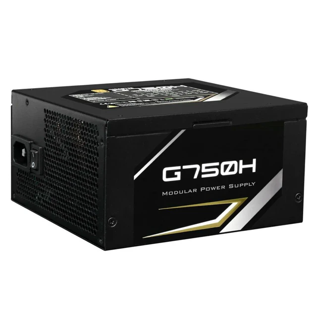 Alt view image 3 of 3 - G750H 750W Form Factor ATX 12V Active PFC 47-63Hz 80PLUS Gold Power Supply GP-G750H
