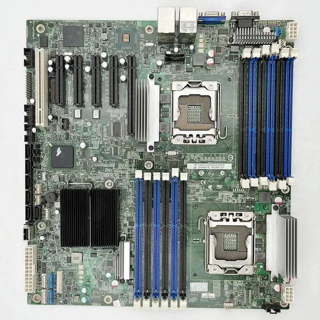 Alt view image 2 of 3 - S5520HC X5650 X5670 Server Motherboard LGA 1366 X58 DDR3 Support 5500 Series Processor