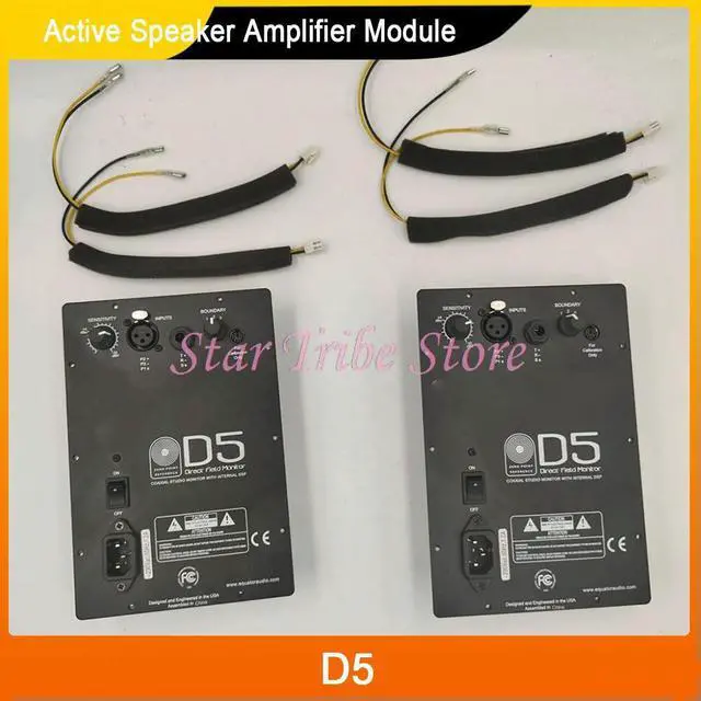 Main image of 2 Pcs D5 DSP Monitor Speaker Support 6.5" Woofer Power Audio Active Speaker Amplifier Module