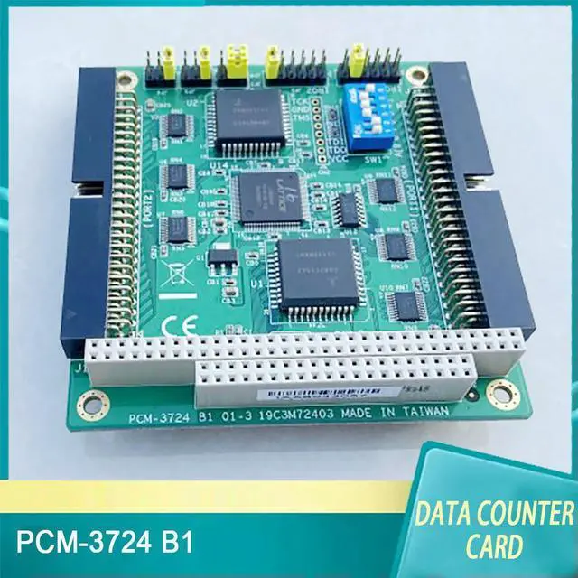 Alt view image 2 of 3 - 104 Voltage And Current Data Capture Card Current Data Acquisition Card 48-Channel Digital I/O Card PCM-3724 B1