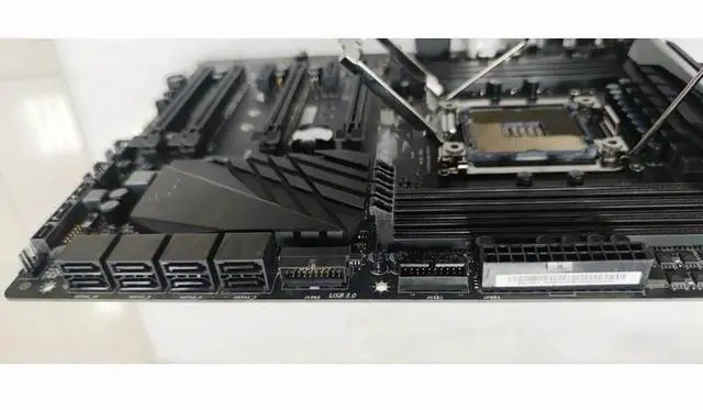 Alt view image 2 of 3 - Motherboard LGA 2011-3 DDR4 128G SATA3*10 M.2 USB3.0/3.1 ATX X99 X99A SLI PLUS