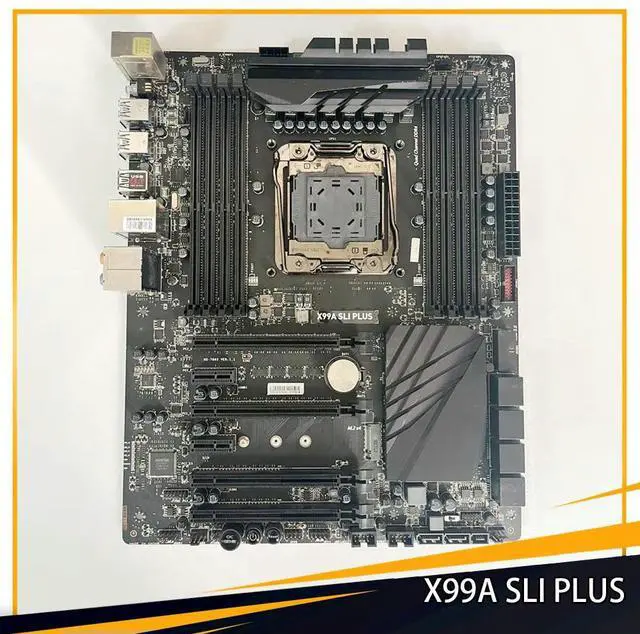 Alt view image 3 of 3 - Motherboard LGA 2011-3 DDR4 128G SATA3*10 M.2 USB3.0/3.1 ATX X99 X99A SLI PLUS