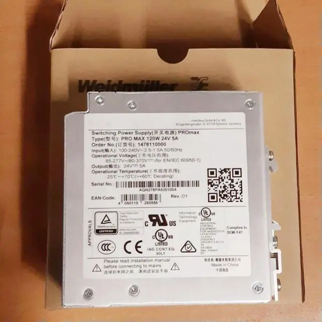 Alt view image 3 of 3 - PRO MAX 120W 24V5A 1478110000 Switching Power Supply