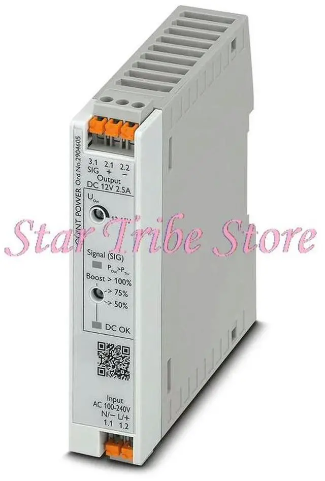 Alt view image 3 of 3 - 1Pcs QUINT4-PS/1AC/12DC/2.5/PT 12 V DC / 2.5 A 2904605 Power Supply