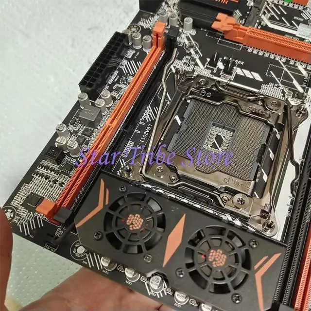 Alt view image 3 of 3 - X99-BD4 Server Mainboard X99 LGA 2011-3 4 Channel GAMING Motherboard