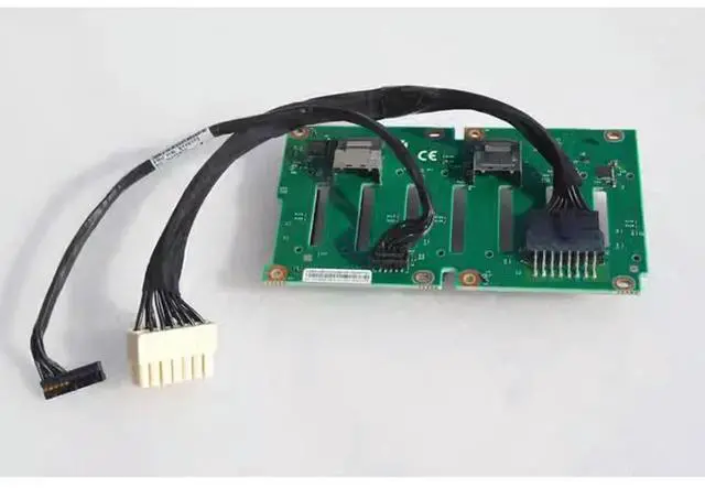 Alt view image 3 of 3 - 46W9187 94Y7751 For X3500 M4 X3650 M4 Server 8-Disk Backplane Upgrade Kit With Cable 8 Bay 8X2.5 " HS SAS SATA HDD