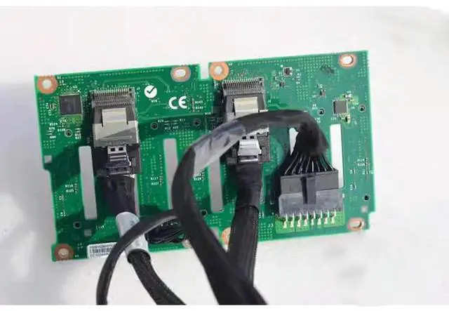 Alt view image 2 of 3 - 46W9187 94Y7751 For X3500 M4 X3650 M4 Server 8-Disk Backplane Upgrade Kit With Cable 8 Bay 8X2.5 " HS SAS SATA HDD