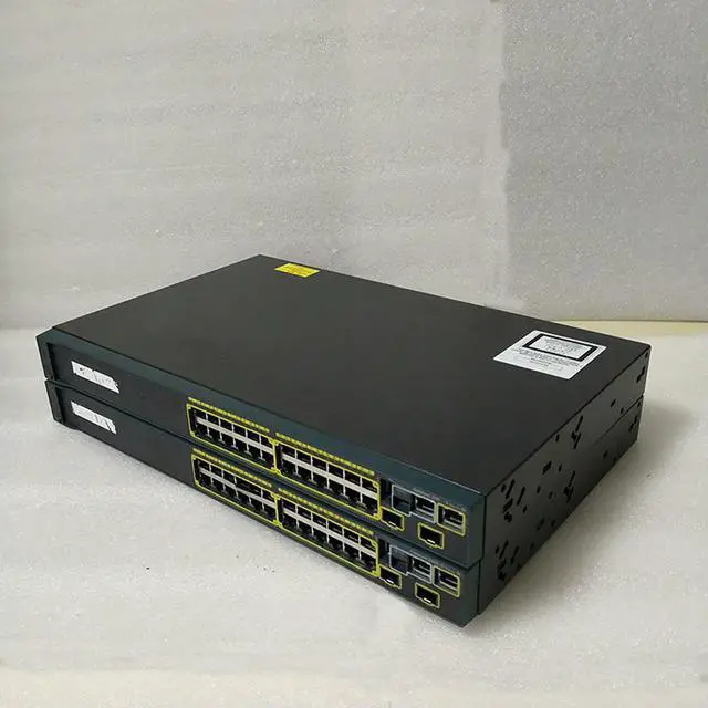 Alt view image 2 of 3 - 1 Pcs WS-C2960S-24TS-S For 24-Port Gigabit 4SFP Optical Port Management Network Switch