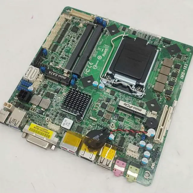 Alt view image 2 of 3 - IMB-183 Desktop Motherboard MINI ITX 17x17cm 1150 H81