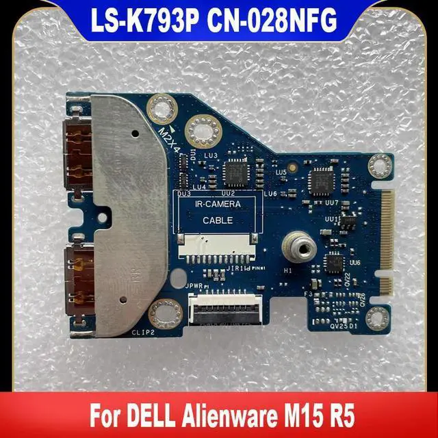 Main image of LS-K793P 028NFG For M15 R5 Laptop USB Board IO Board 28NFG CN-028NFG