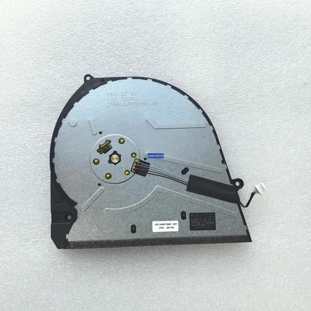 Alt view image 2 of 3 - 0KMK58 For Inspiron 16 Plus 7640 CPU Cooling Fan Cooler Fan Heatsink Radiator CN-0KMK58 KMK58