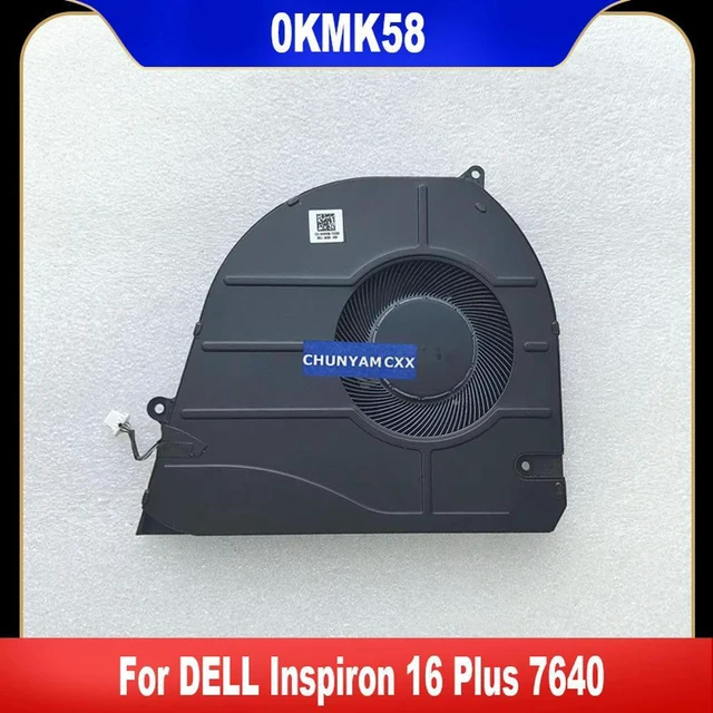 Main image of 0KMK58 For Inspiron 16 Plus 7640 CPU Cooling Fan Cooler Fan Heatsink Radiator CN-0KMK58 KMK58