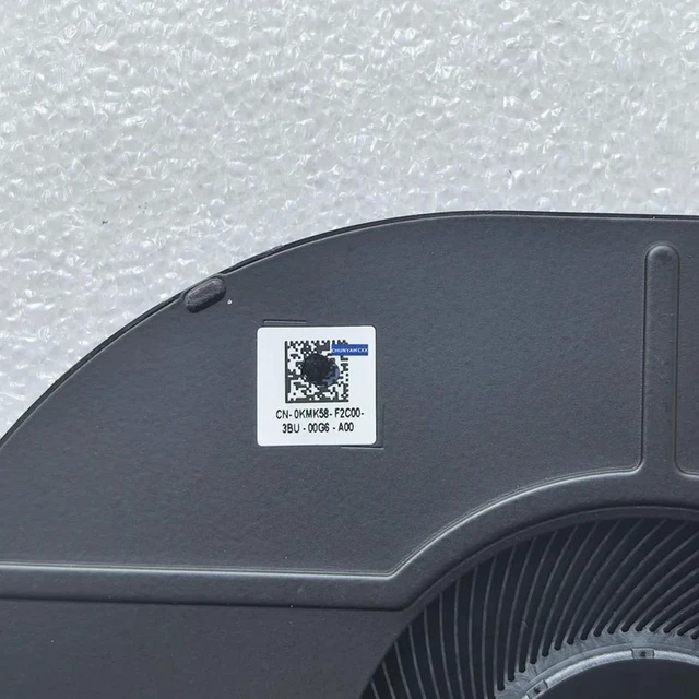 Alt view image 3 of 3 - 0KMK58 For Inspiron 16 Plus 7640 CPU Cooling Fan Cooler Fan Heatsink Radiator CN-0KMK58 KMK58
