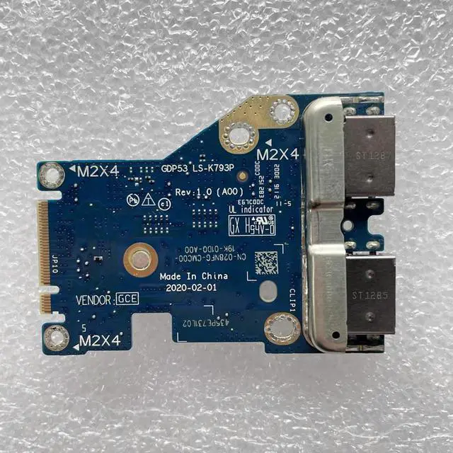 Alt view image 2 of 3 - LS-K793P 028NFG For M15 R5 Laptop USB Board IO Board 28NFG CN-028NFG