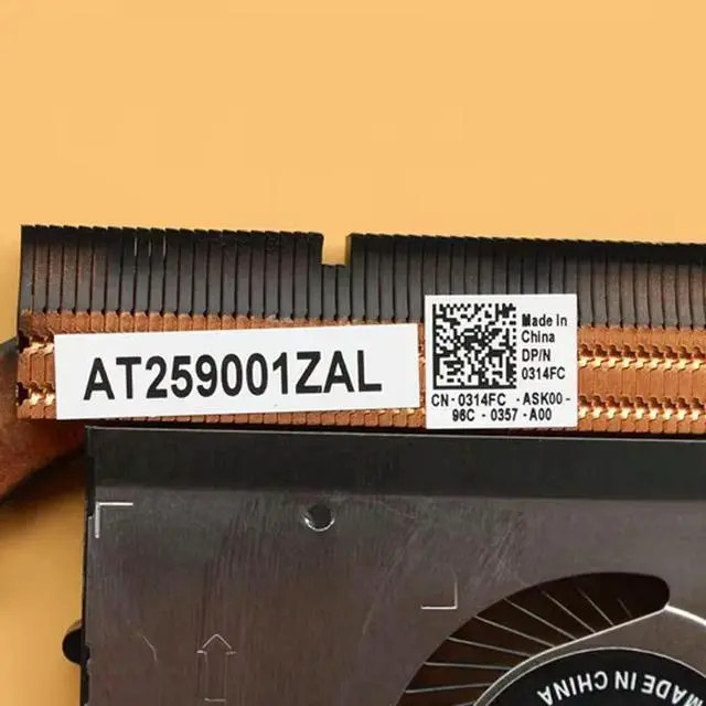 Alt view image 2 of 3 - 0314FC For Latitude 5580 E5580 Precision 3520 Fan
