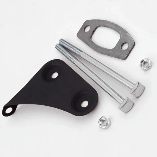Alt view image 3 of 3 - Assembly Muffler Gasket Kit Attachment Bracket Fitting Kit Nuts Outdoor Replacement Screw For Rancher 503218202
