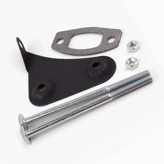 Alt view image 2 of 3 - Assembly Muffler Gasket Kit Attachment Bracket Fitting Kit Nuts Outdoor Replacement Screw For Rancher 503218202