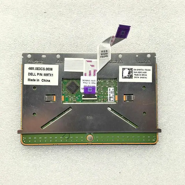 Alt view image 3 of 3 - 0M9TX1 For Latitude 3390 2-IN-1 Laptop Touchpad Mouse Button Board With Cable CN-0M9TX1 1XP65