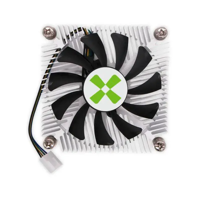 Alt view image 2 of 3 - Radxa Heatsink 8418B, Designed for ROCK 5 ITX, Adjustable Fan Speed, Easy to Install and Remove.