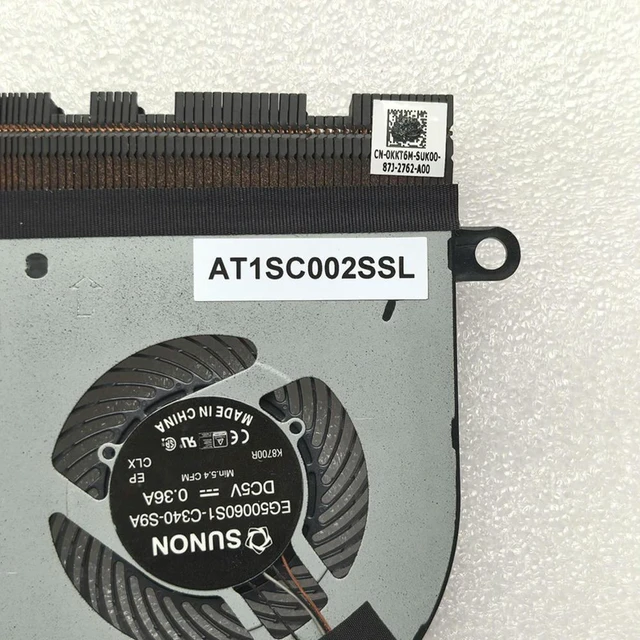 Alt view image 3 of 3 - 0KKT6M For Latitude E5480 E5490 Cooling Fan Cooler Fan KKT6M CN-0KKT6M