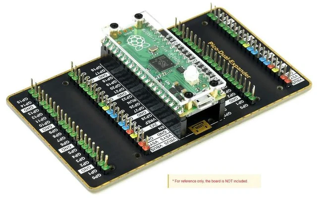 Alt view image 3 of 3 - Clear Acrylic Protection Case for Raspberry Pi Pico
