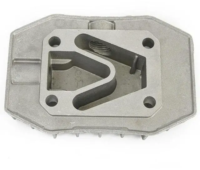 Main image of Air Compressor Parts Cylinder Head Spare Parts Air Tools Pneumatic Replacement 1 Pcs 48mm X 72mm Cast Aluminum