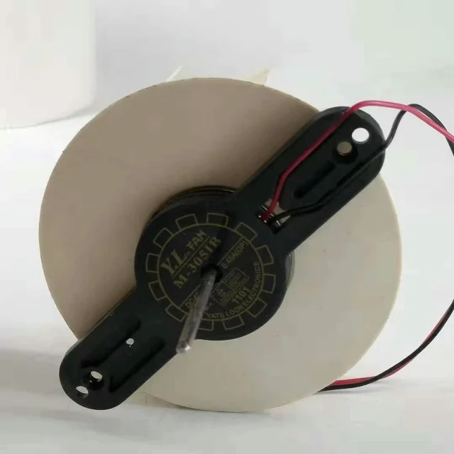 Alt view image 2 of 3 - M-3051B Car Refrigerator Fan Cooling Fan 9225 12VDC 12V 0.45A Two-Wire Circular DC Fan Replacement Parts
