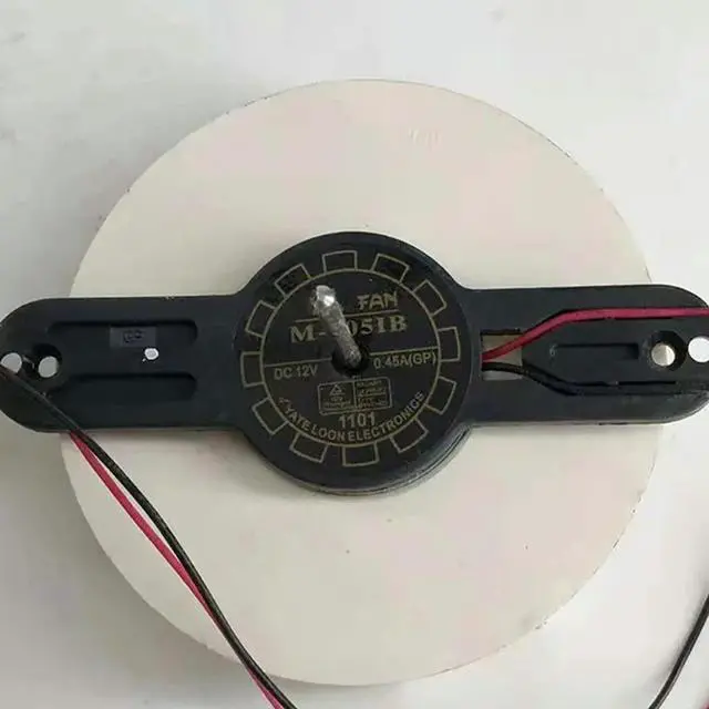 Alt view image 3 of 3 - M-3051B Car Refrigerator Fan Cooling Fan 9225 12VDC 12V 0.45A Two-Wire Circular DC Fan Replacement Parts
