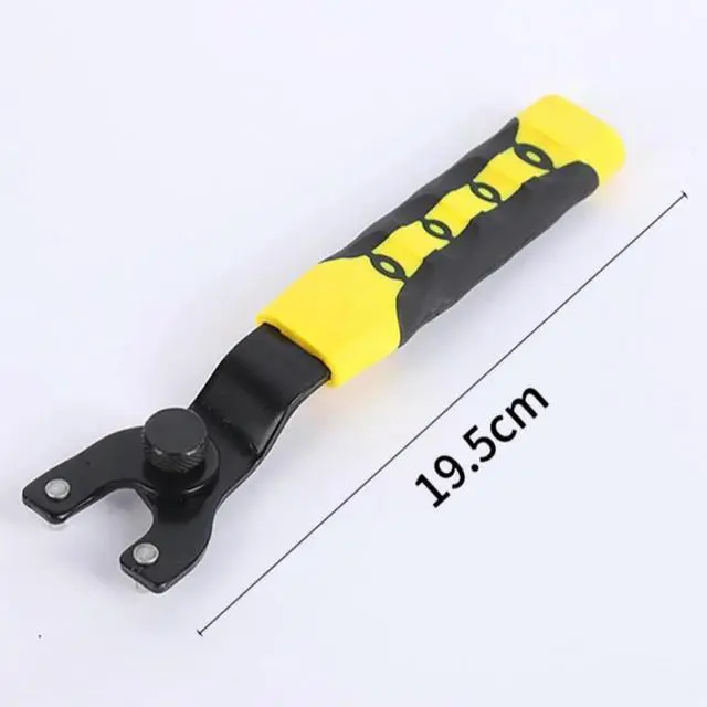 Alt view image 3 of 3 - Adjustable Pin Wrench for Angle Grinders Fits Lock Nuts 10 to 47mm Ergonomic Non Slip Handle for Comfortable Operation