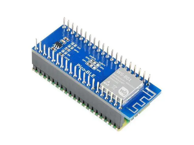 Alt view image 2 of 3 - Dual-Mode Bluetooth Module For Raspberry Pi Pico, SPP / BLE, Bluetooth 5.1 , Clock NOT Included