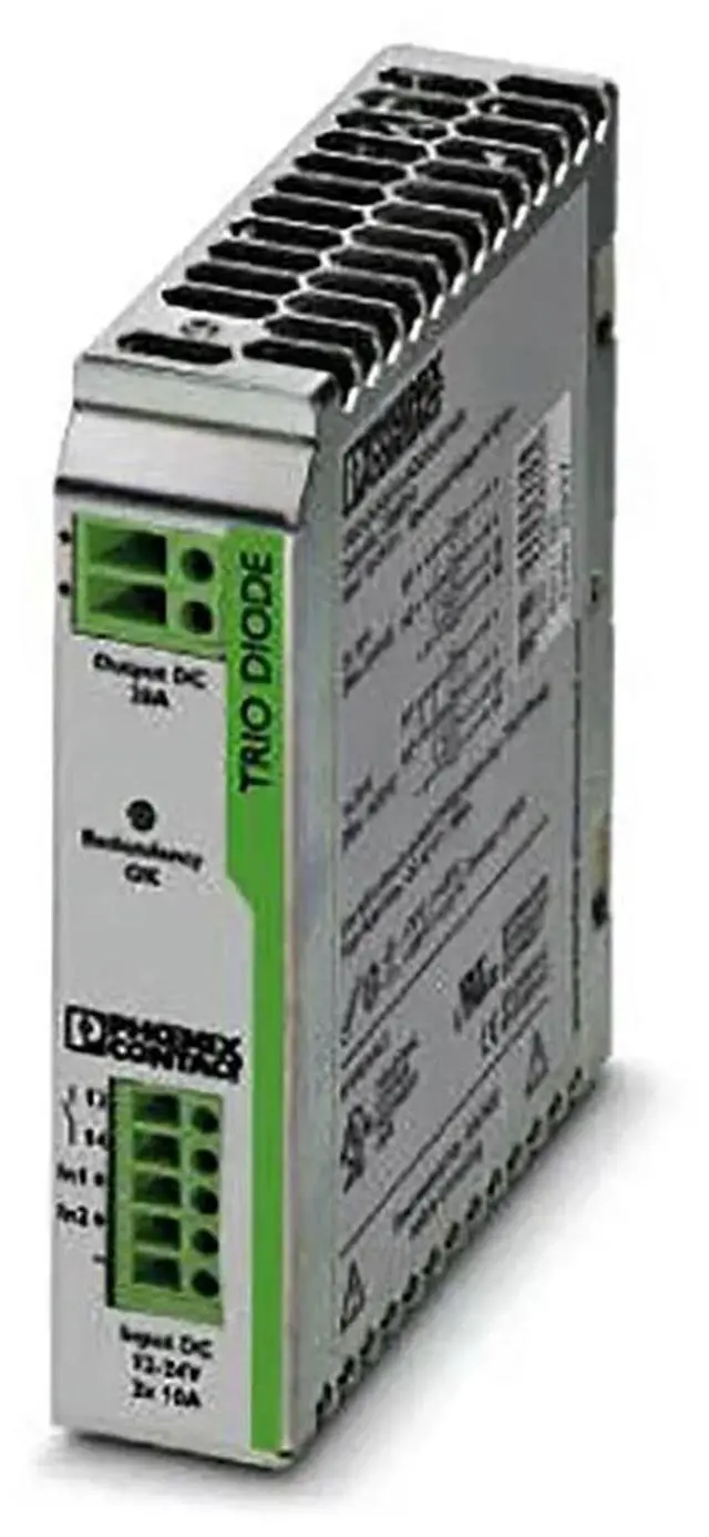 Main image of 2866514 TRIO-DIODE/12-24DC/2X10/1X20 Power Supply Module