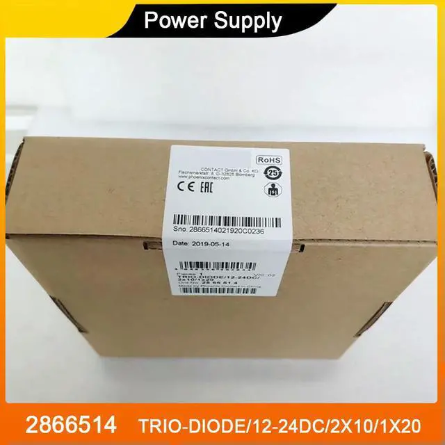 Alt view image 2 of 3 - 2866514 TRIO-DIODE/12-24DC/2X10/1X20 Power Supply Module