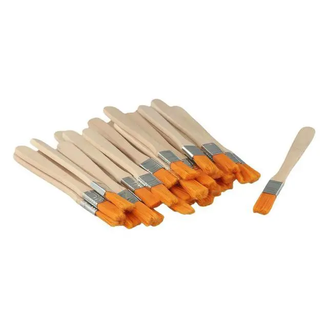 Alt view image 3 of 3 - Light Brightness Product Name Types Strokes Gesso Primers Note Paint Drawing Tools Wooden Handle Pcs Set Brushes