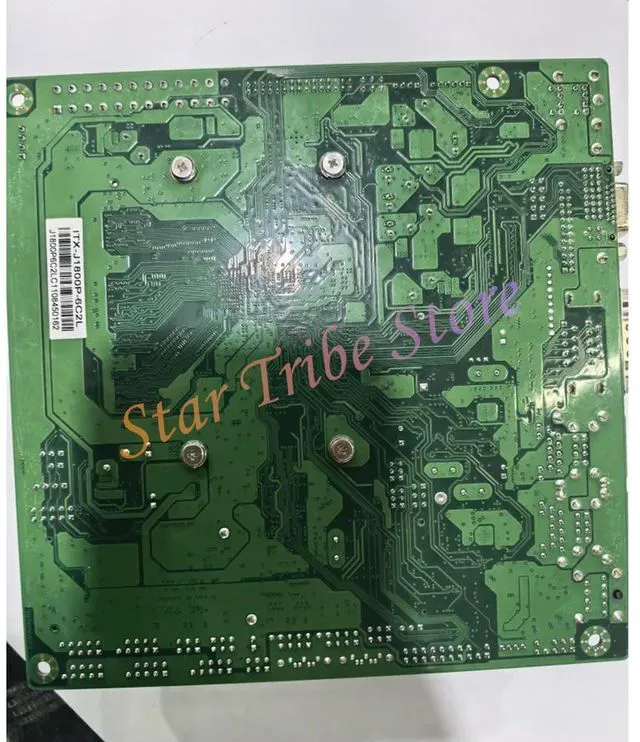 Alt view image 2 of 3 - ITX-J1800P-6C2L Industrial Control Motherboard J1800 Dual Gigabit Ethernet Ports