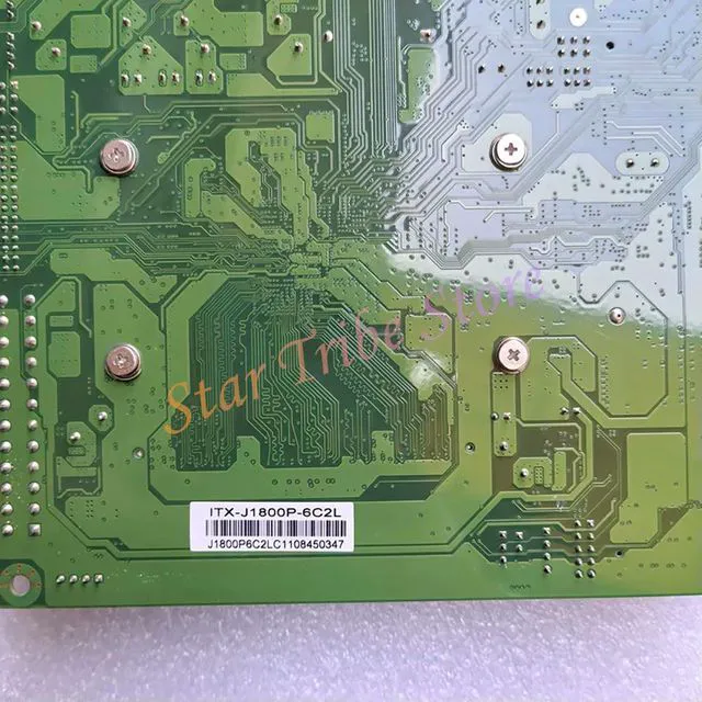 Alt view image 3 of 3 - ITX-J1800P-6C2L Industrial Control Motherboard J1800 Dual Gigabit Ethernet Ports
