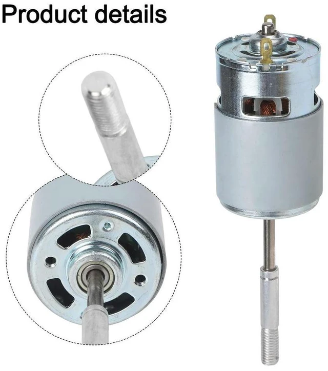 Main image of Brushless Dc Motor For Fan 775 Long Shaft Motor 775 Motor Long Shaft Compact Design Electric Motor Motor Specifications