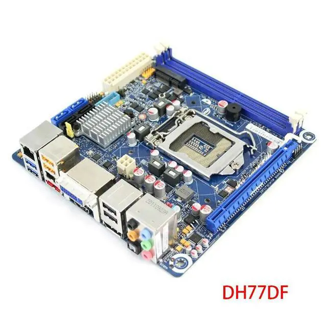 Alt view image 2 of 3 - DH77DF DDR3 LGA1155 H77 Mini-ITX All Solid Motherboard