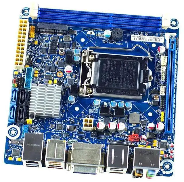 Alt view image 3 of 3 - DH77DF DDR3 LGA1155 H77 Mini-ITX All Solid Motherboard