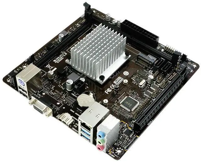 Alt view image 3 of 3 - J4125NHU J4125 DDR4 Onboard Quad-Core Low-Power Processor Motherboard