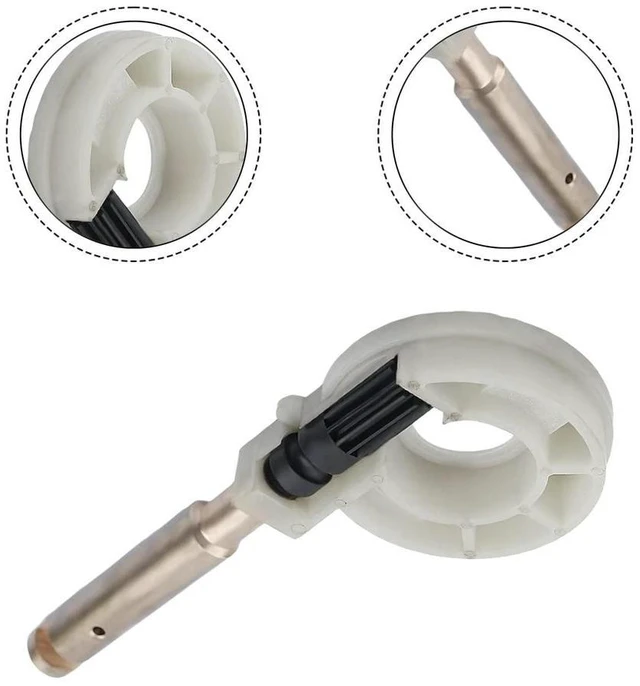 Main image of Plastic oil pump replacement compatible with For RANCHER chainsaw models 50 51 and 55 fits 501 77 76 01 for consistent oil flow