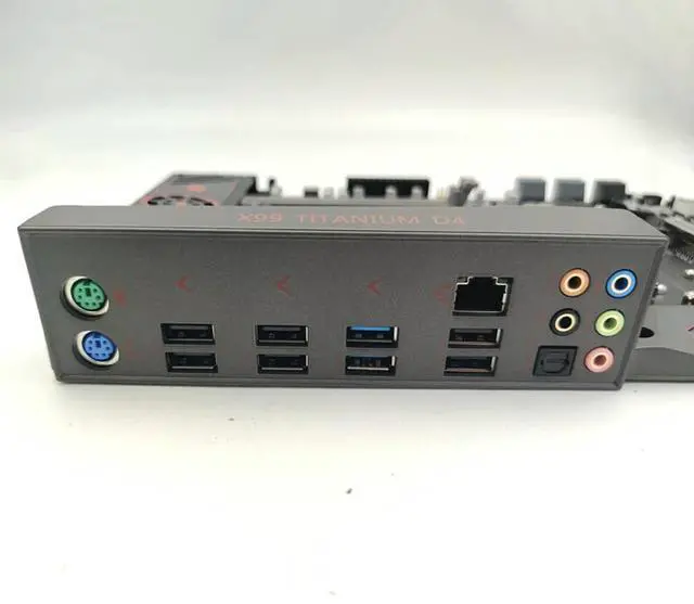 Alt view image 3 of 3 - LGA2011-V3 X99 TITANIUM D4 DDR4 128G BPCI-E 3.0 ATX Motherboard