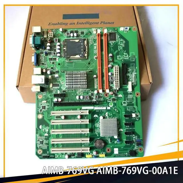 Alt view image 2 of 3 - G41 LGA775 AIMB-769VG AIMB-769VG-00A1E Industrial Motherboard