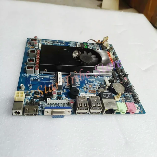 Alt view image 2 of 3 - ITX-2367M-6CD8 Integrated CPU Industrial Control Computer Motherboard