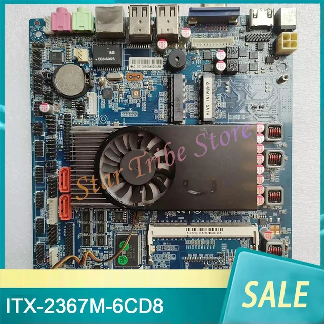 Main image of ITX-2367M-6CD8 Integrated CPU Industrial Control Computer Motherboard